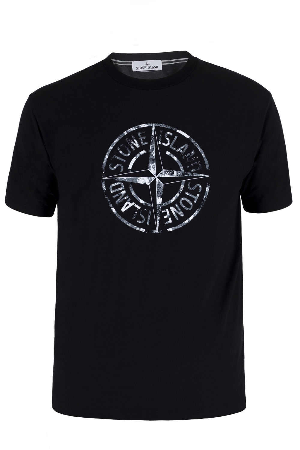 黑色Logo T-shirt Stone Island - Vitkac 中国
